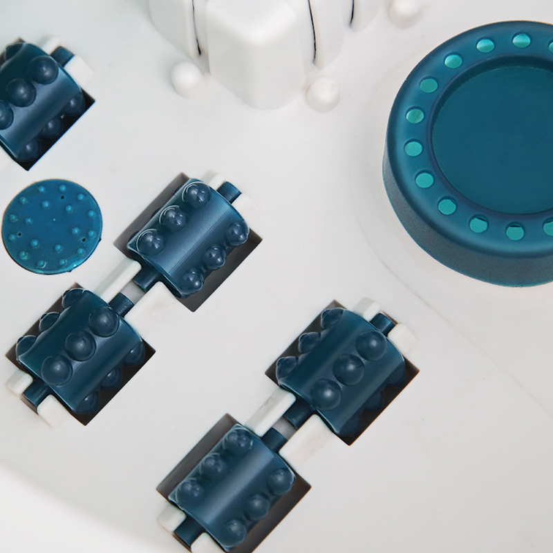 MM-19A Fußmassagegerät mit Wärmeblasen und Vibrationsmassage