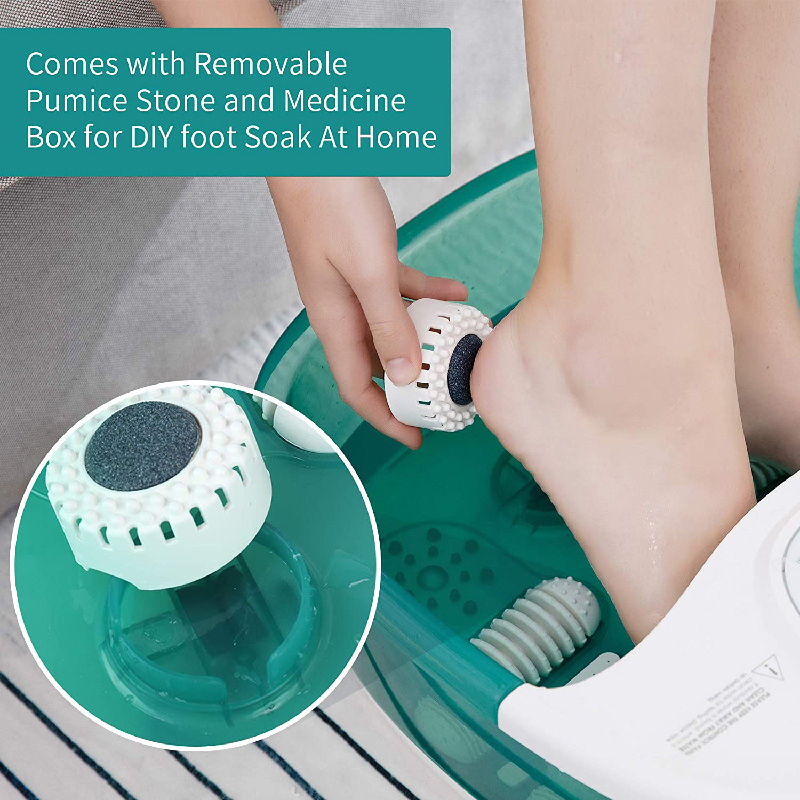 MM-20A-3 Fußmassagegerät mit Wärme und vier großen Massagerollen