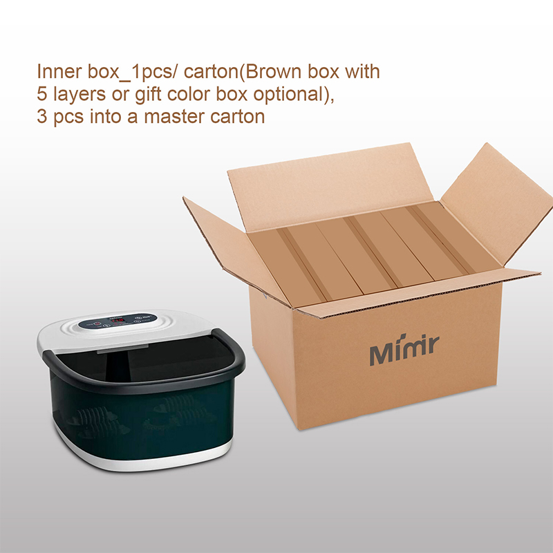 MM-20M-8 Manuelles Fuß-Whirlpool-Massagegerät mit Vibration