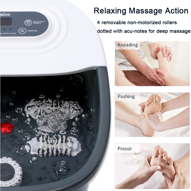 MM-20M-8 Manuelles Fuß-Whirlpool-Massagegerät mit Vibration