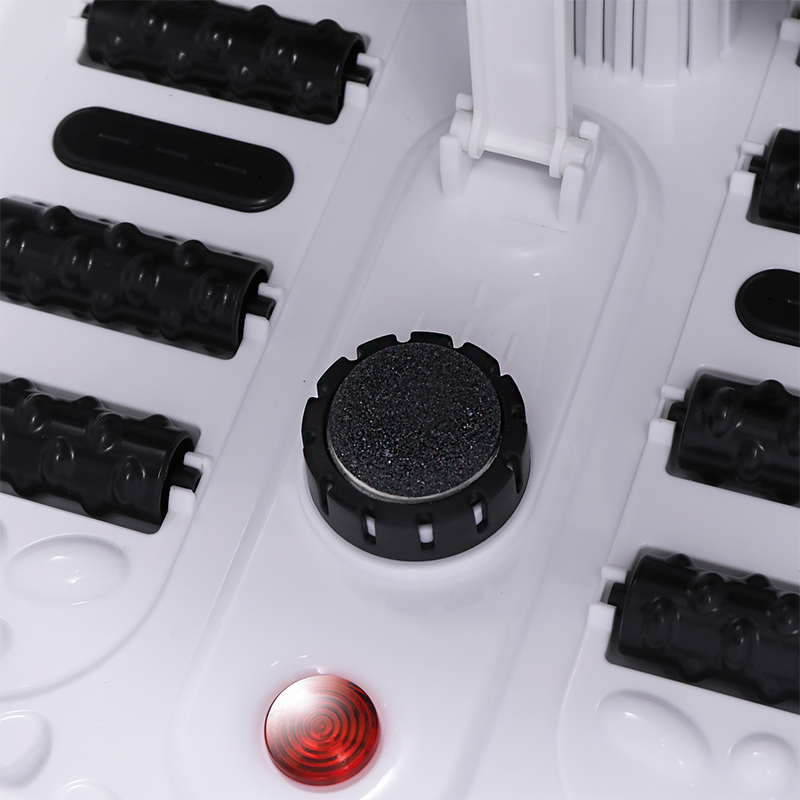 MZD-22B-2 500 W zusammenklappbares Fuß-Spa-Gerät mit 8 Massagerollen für Fuß-Entspannungsmassage