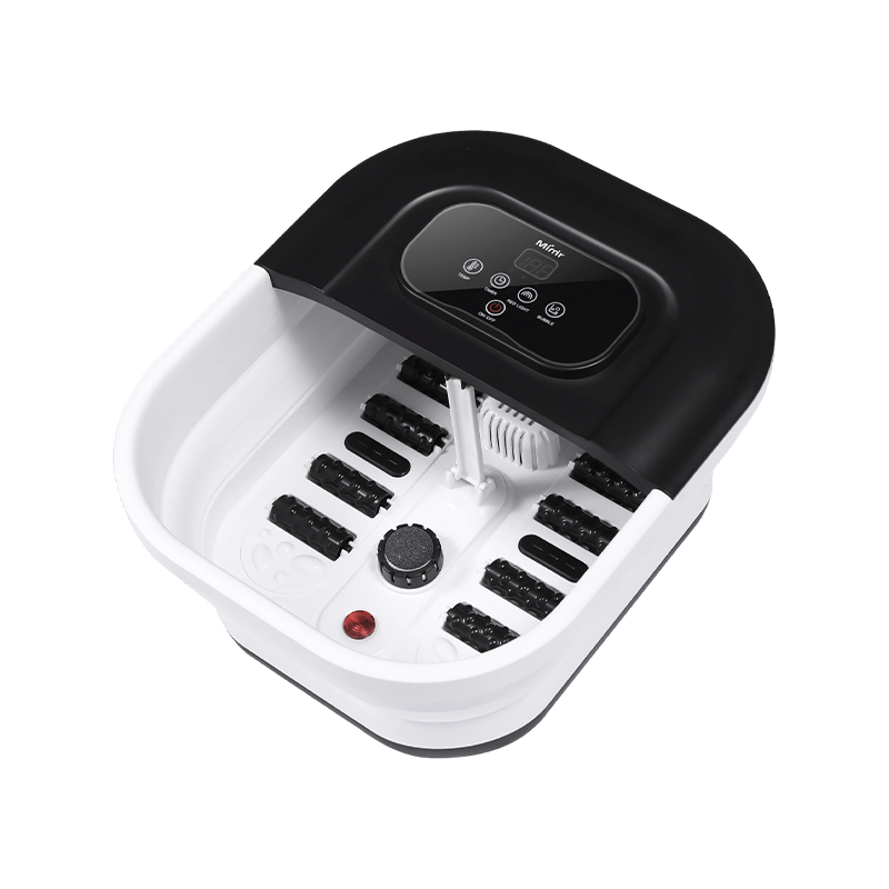 MZD-22B-2 500 W zusammenklappbares Fuß-Spa-Gerät mit 8 Massagerollen für Fuß-Entspannungsmassage
